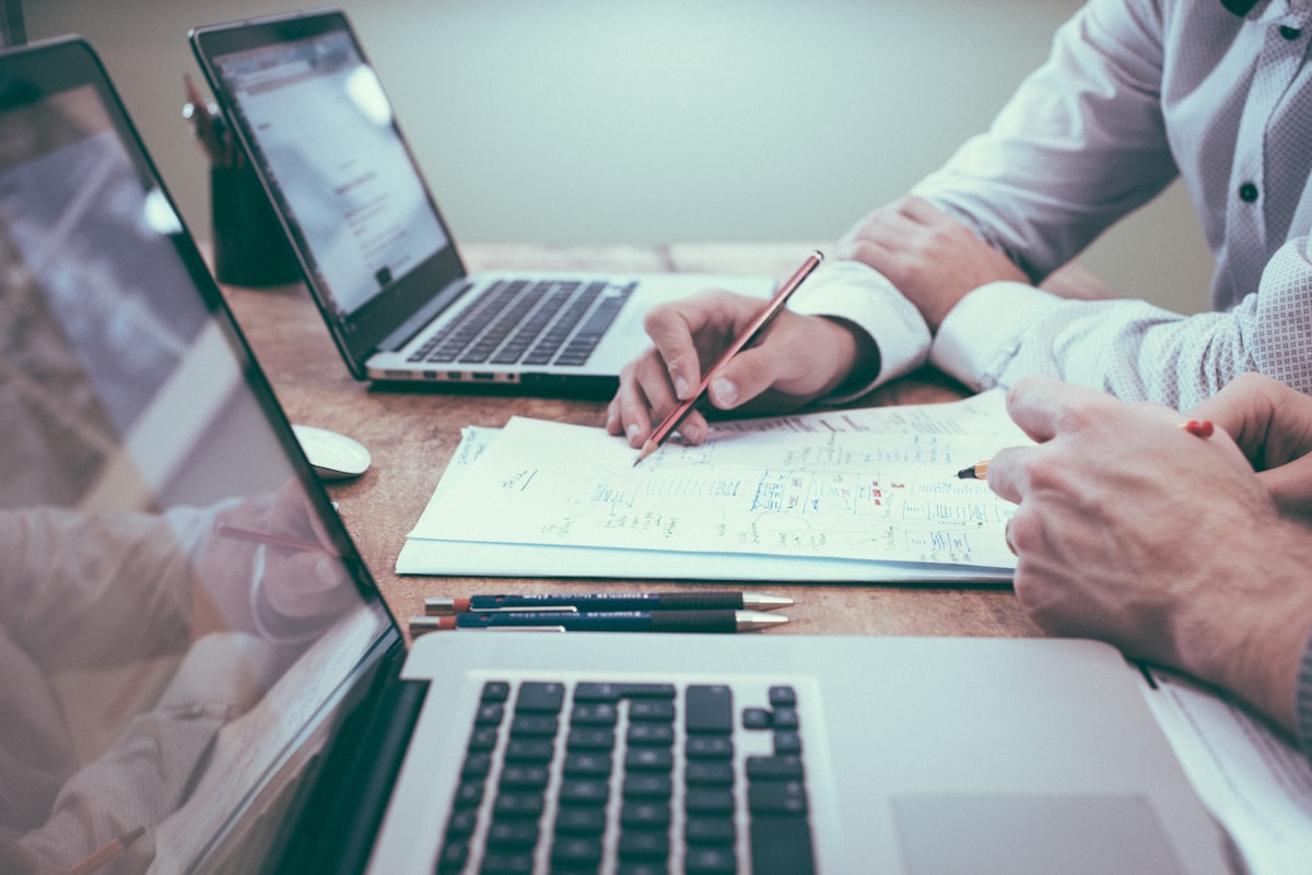 Business planning documents representing Bitcoin mining exit strategies and asset liquidation